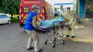Mulher que teve perna amputada é encaminhada com urgência ao HUOP
