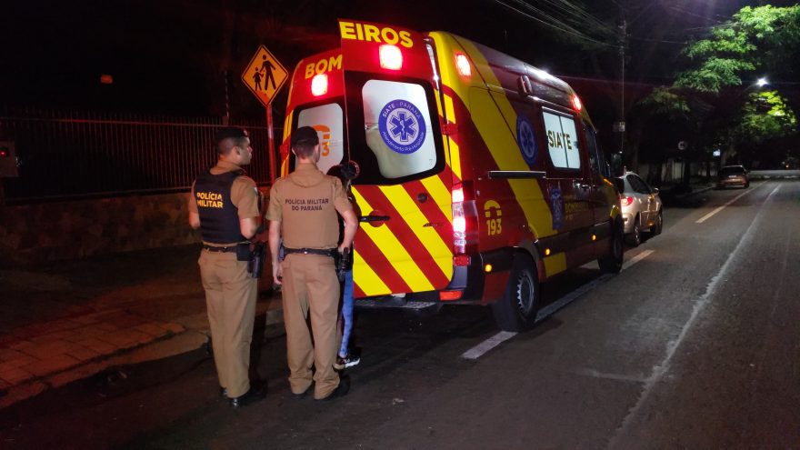 Homem pede socorro em residência na Rua Salgado Filho após se envolver em briga