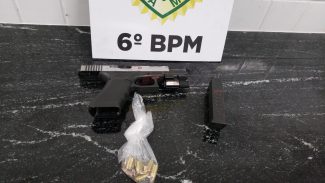 Arma utilizada pelo sobrinho em disparos contra o tio é apreendida
