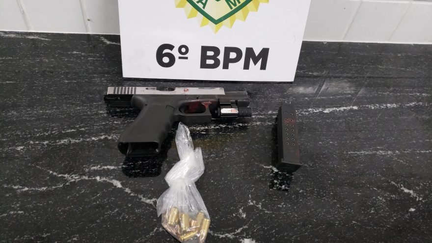 Arma utilizada pelo sobrinho em disparos contra o tio é apreendida