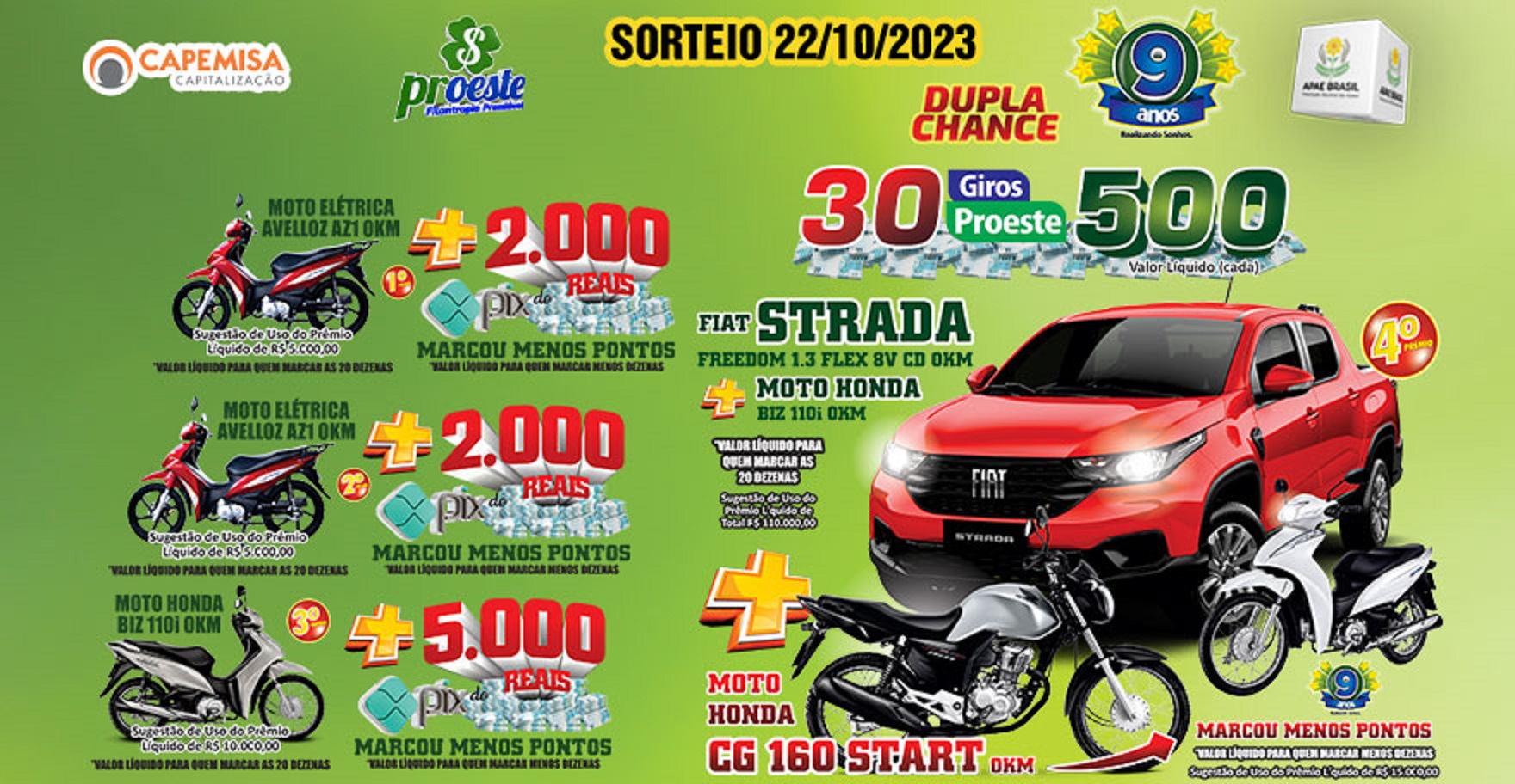 Participe do sorteio Azon Motos e concorra a um Capacete Helt