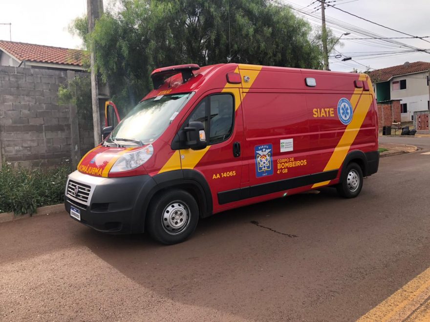 Siate atende idosa que sofreu queda na Região Norte de Cascavel
