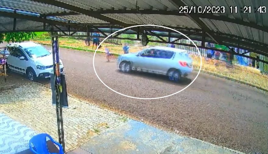 Criança é atropelada no Jardim Veneza
