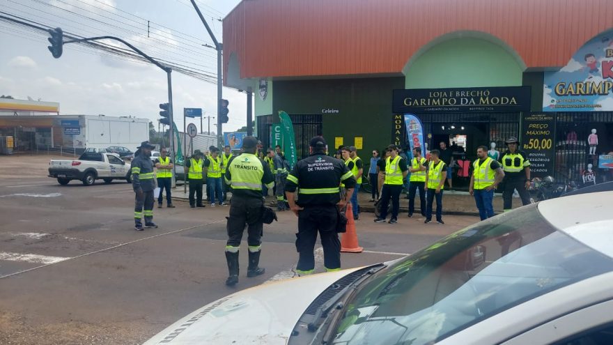 Alunos da Transitar passam por treinamento de rua