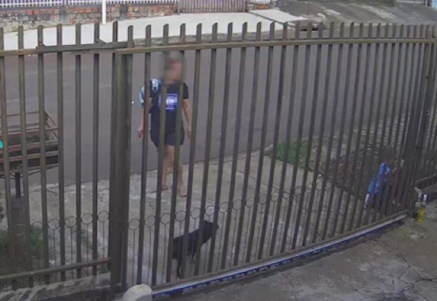 Vídeo: Moradora acusa mulher de utilizar criança para realizar furto em residência