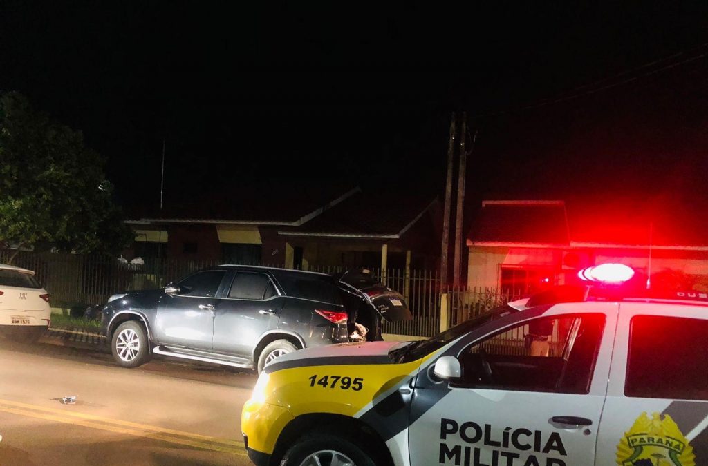 Caminhonete Hilux roubada em Cascavel é recuperada em Santa Terezinha de Itaipu