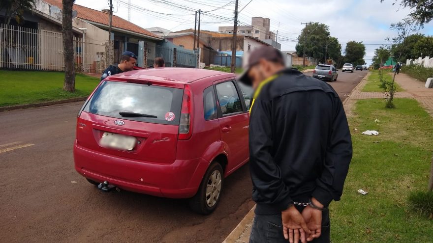 Guarda Municipal recupera Fiesta furtado e prende suspeito