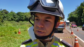 Oficial do Corpo de Bombeiros dá detalhes sobre quadro das vítimas envolvidas em grave acidente na BR-277
