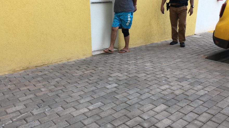 Homem é preso após agredir a companheira no Santa Cruz