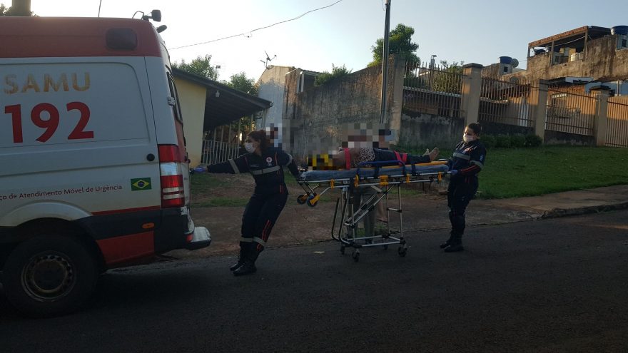 Mulher passa mal e sofre queda dentro de casa no Brasília
