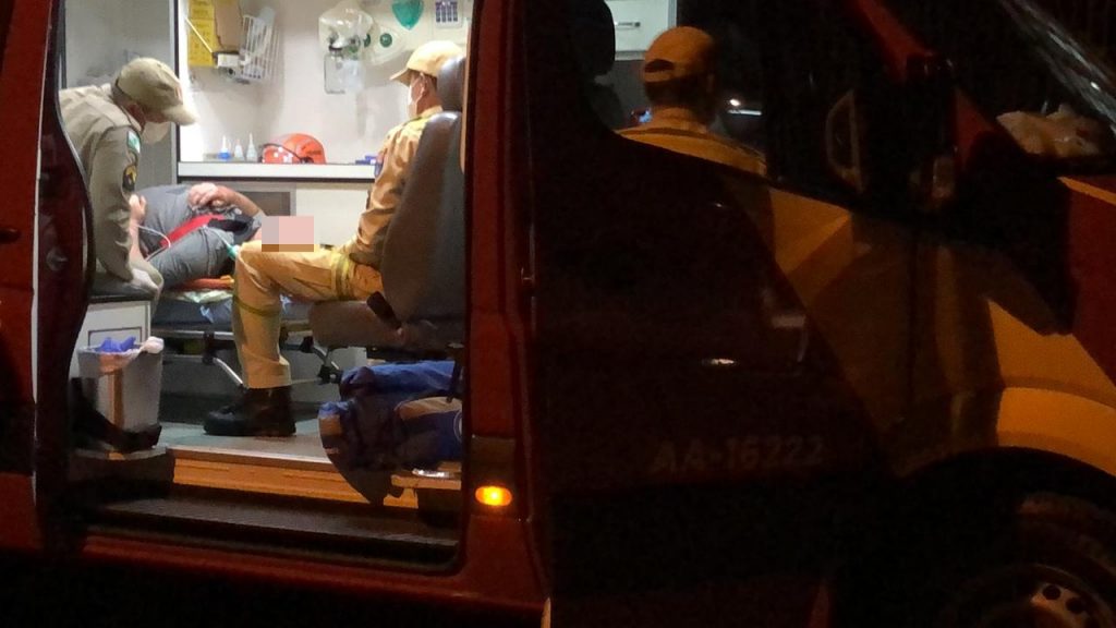 Homem fica ferido em acidente no Universitário