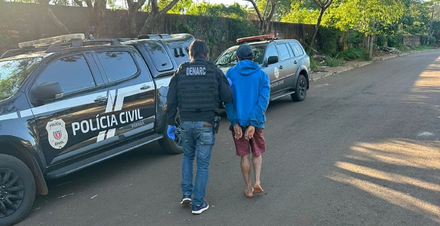 Homem é preso em flagrante por tráfico de drogas durante ação da Denarc no São Cristóvão