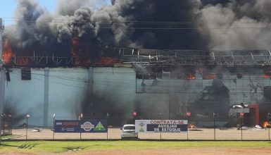Imagem referente a Samu atende 10 vítimas intoxicadas por fumaça em incêndio na BR-277 em Cascavel