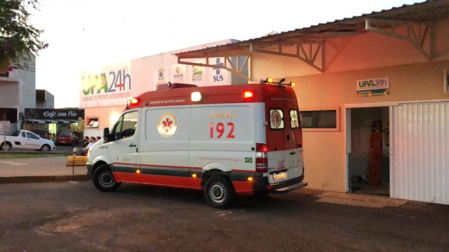 Mulher é socorrida pelo Samu após sofrer queda no Brasília