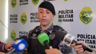 Conforme PM, assaltante que morreu baleado após roubar carro no Centro é de Cascavel