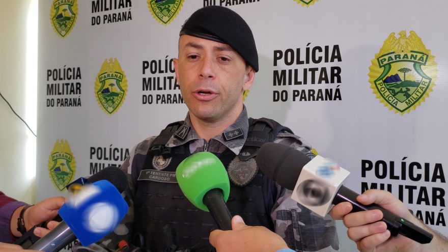 Conforme PM, assaltante que morreu baleado após roubar carro no Centro é de Cascavel