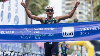 Brasil conquista dobradinha na Copa do Mundo de triatlo
