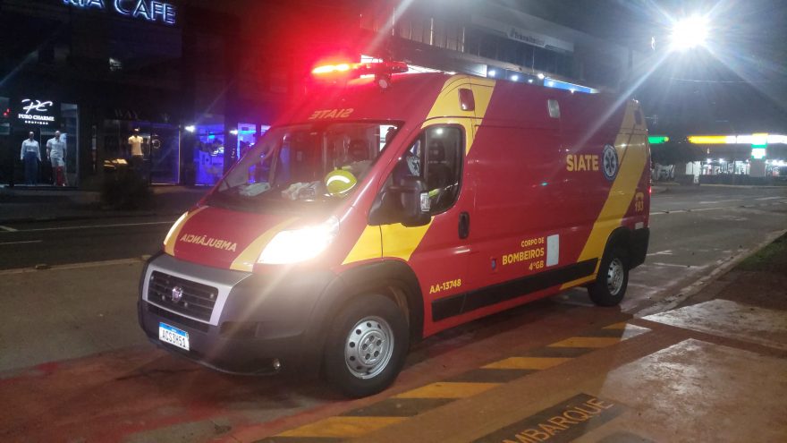 Homem é agredido na Avenida Brasil