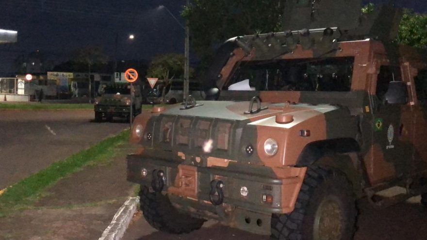 Exército realiza Operação na Rodoviária e apreende drogas e contrabandos