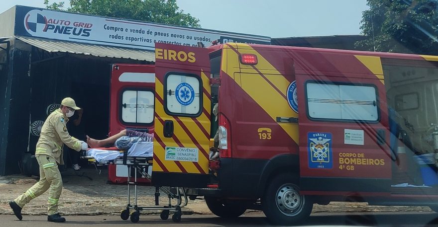 Homem fica ferido em acidente entre Vectra e Saveiro no São Cristóvão
