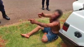 Após fuga, GM detém suspeito de homicídio que havia sido espancado por populares