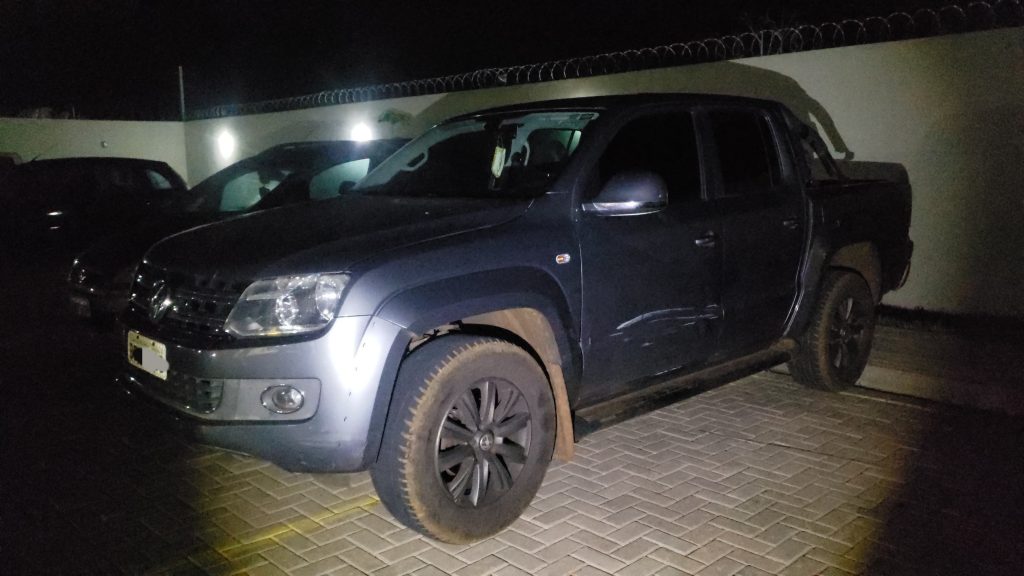 Com alerta de roubo há seis meses, Amarok é recuperada pela GM