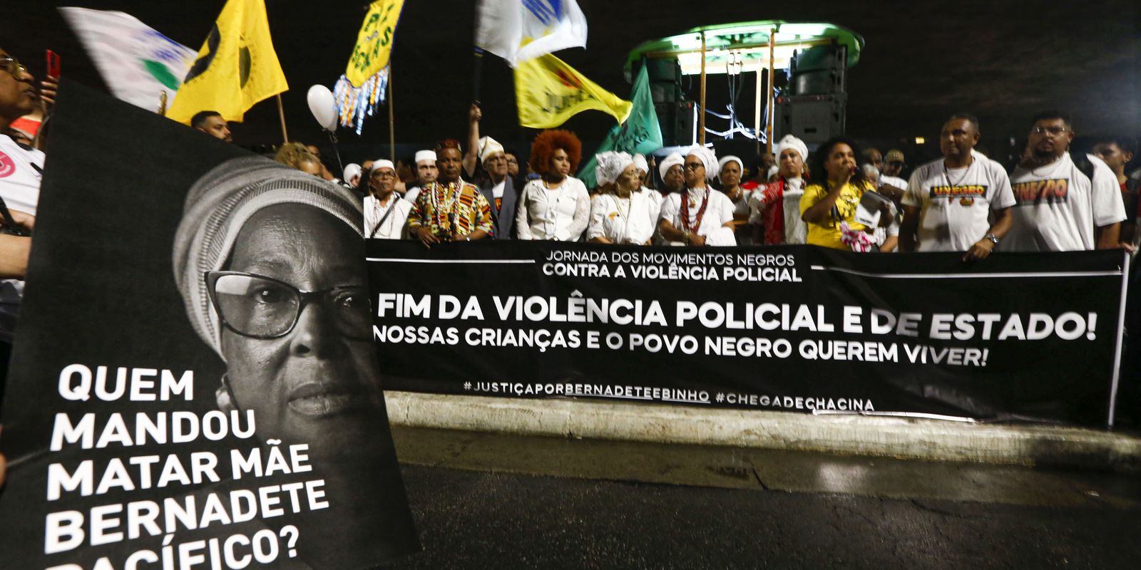Filho de Mãe Bernadete rejeita linha de investigação sobre assassinato Imagem referente a Filho de Mãe Bernadete rejeita linha de investigação sobre assassinato