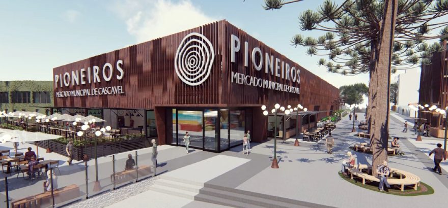 Projeto 3D do Mercado Municipal de Cascavel é divulgado