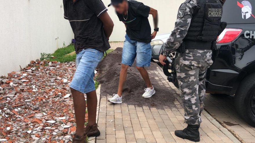 Choque detém 4 indivíduos em posse de drogas no Alto Alegre
