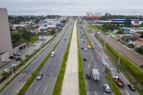 Prefeitura de Curitiba libera novo trecho da Linha Verde Norte na região do Bairro Alto Imagem referente a Prefeitura de Curitiba libera novo trecho da Linha Verde Norte na região do Bairro Alto