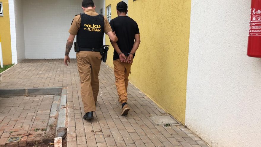 PM cumpre mandado de prisão por violência doméstica