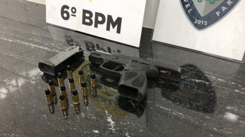 Imagem referente a Segurança envolvido em confusão com GP estava armado com pistola 9 mm