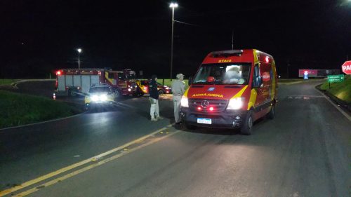 Imagem referente a Mulher fica em estado gravíssimo após cair do viaduto no Bairro Guarujá