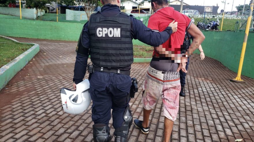 Homem resiste a abordagem do GPOM e acaba preso no Floresta
