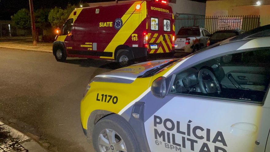 Homem é socorrido pelo Siate após ser agredido no Santa Cruz