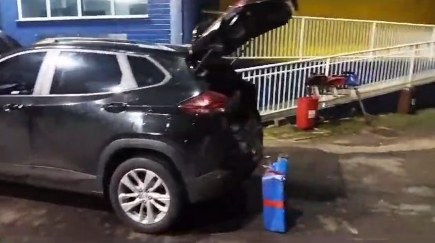 Droga que seria trazida para Cascavel é apreendida pela PRF