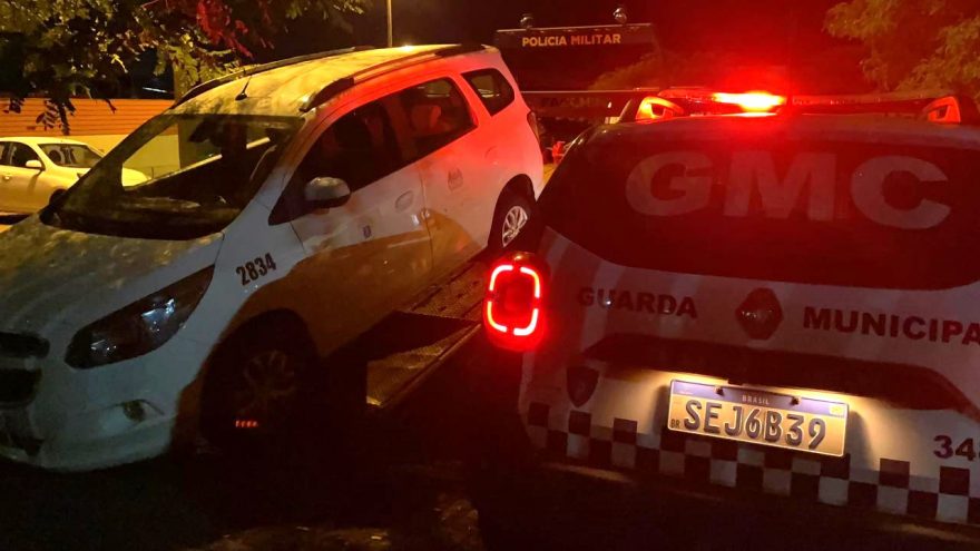 Veículo furtado da Assistência Social é localizado pela GM na Upa Veneza