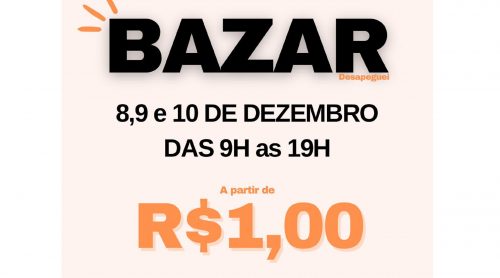 Cascavelense realiza 11ª edição do Bazar Desapeguei