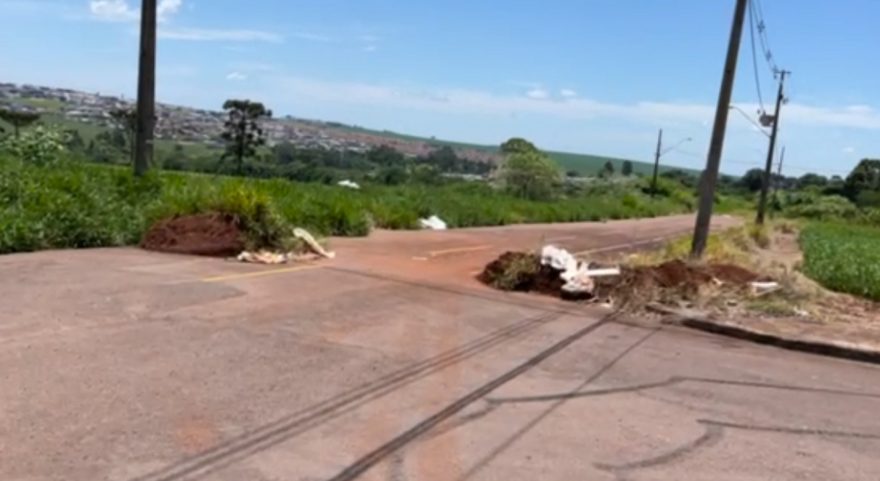 Internauta denuncia depósito irregular de entulhos na região Norte