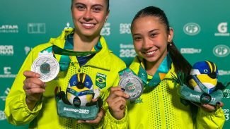 Tênis de mesa: irmãs Takahashi conquistam prata nas duplas no Pan