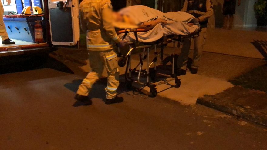 Idosa fica ferida ao sofrer queda em residência no Santa Felicidade