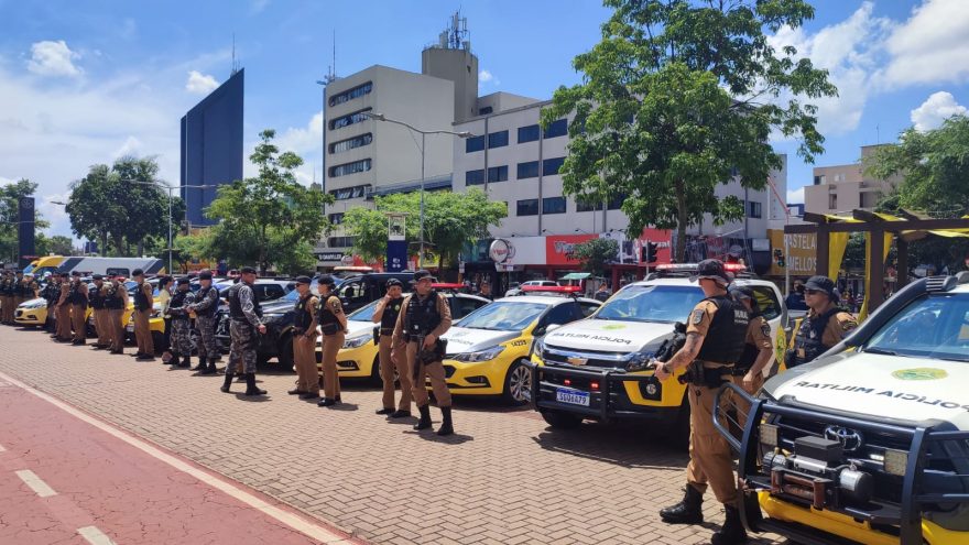 Operação Natal: policiamento intenso garantirá segurança e tranquilidade da população