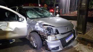 Segundo a PM, policial envolvido em acidente no Centro não apresentava sinais de embriaguez