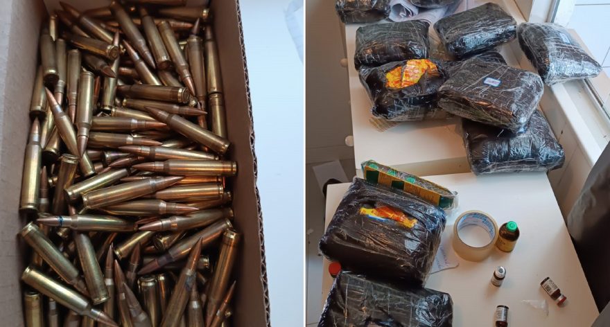 Munições, drogas e anabolizantes são encontrados pela Guarda Municipal e Polícia Militar