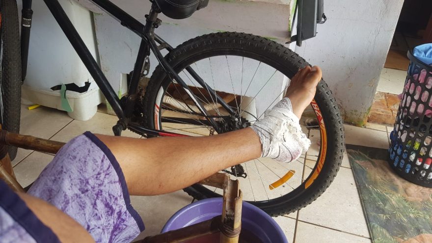 Jovem afirma ter sido baleado em tentativa de sequestro na PRc-467