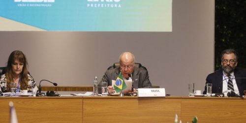 Imagem referente a Mauro Vieira diz que é necessário preservar a paz na América do Sul