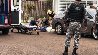 Motoboy é baleado por policial após tentar aplicar golpe em moradora da Região do Lago Motoboy é baleado por policial após tentar aplicar golpe em moradora da Região do Lago