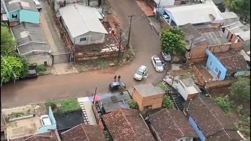 Vídeo mostra imagens realizadas pelo Helicóptero da PM durante perseguição no Quebec