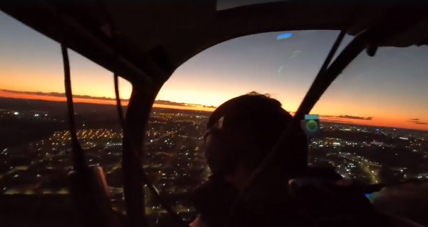 Operação Natal: Helicóptero Falcão intensifica a segurança em Cascavel