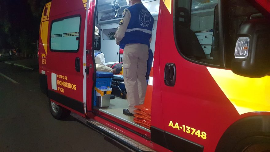 Homem é agredido e sofre ferimentos no rosto na rua Souza Naves